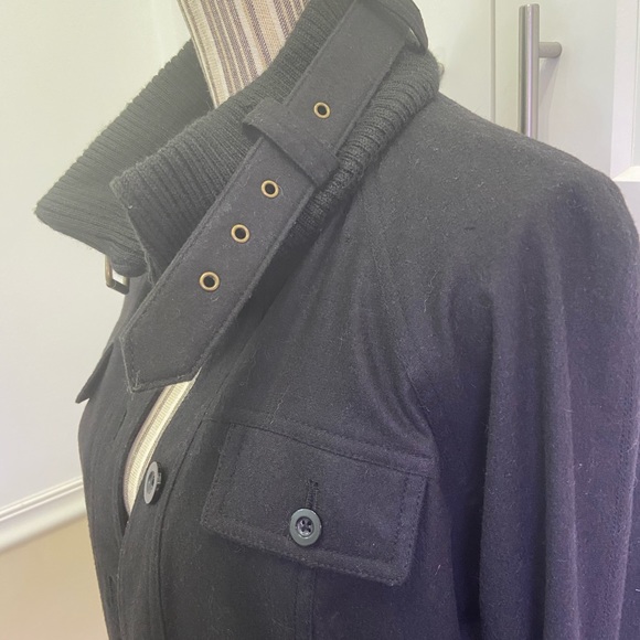 Body By Victoria Wool Jacket with Belted Collar - Picture 8 of 8